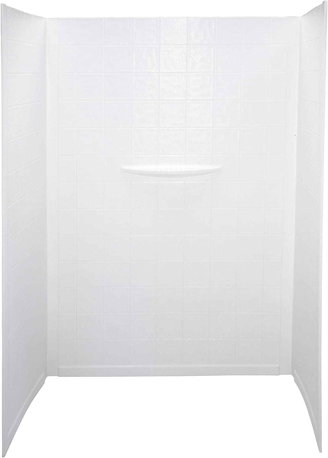 利珀特306207更好的浴缸24″x 40″x 58″RV浴缸环绕墙白色