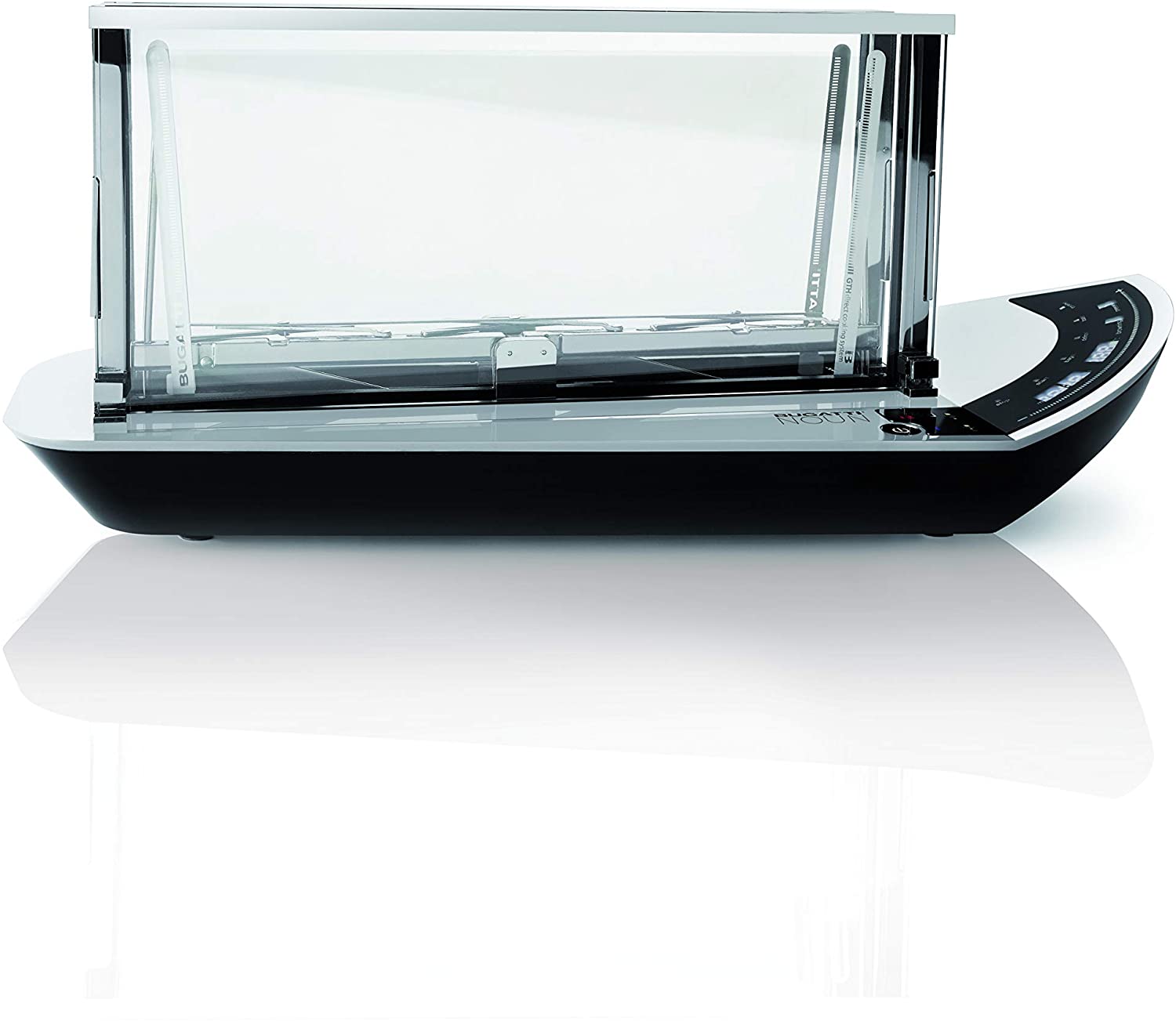 布加迪智能透明玻璃烤面包机