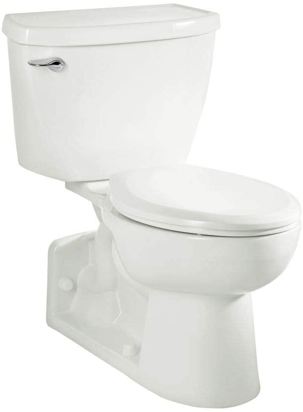 美国标准约克维尔Flowise右高压力辅助加长两件套厕所