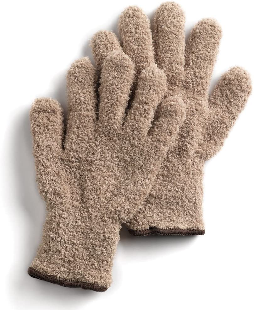 超细纤维清洁和除尘手套