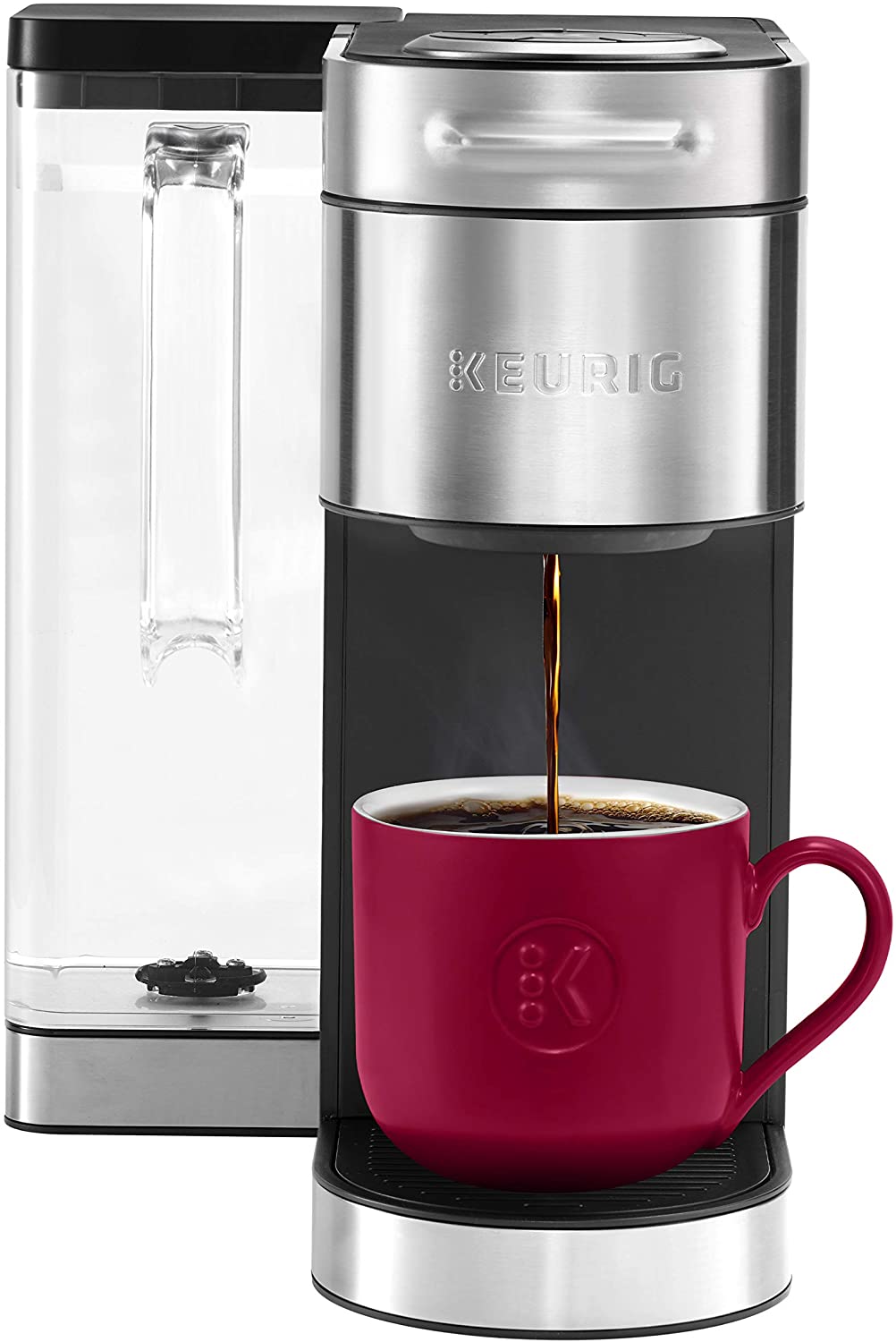 Keurig K-Supreme加咖啡机，单一服务，不锈钢