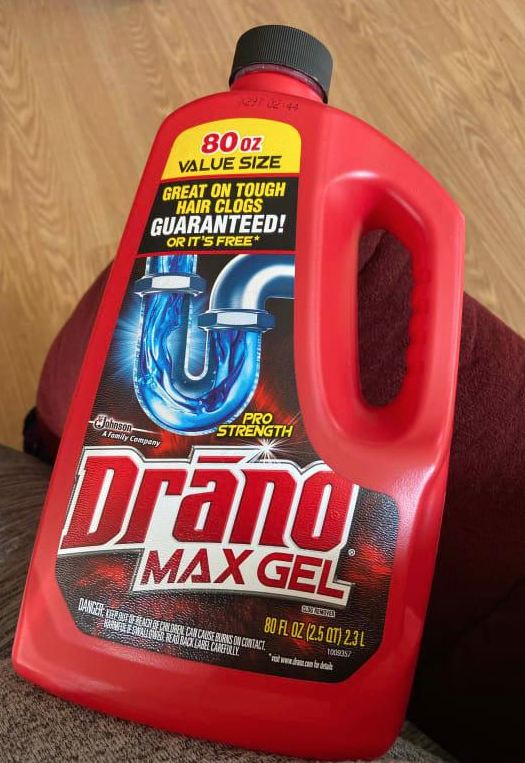 红色的Drano瓶子能起作用吗